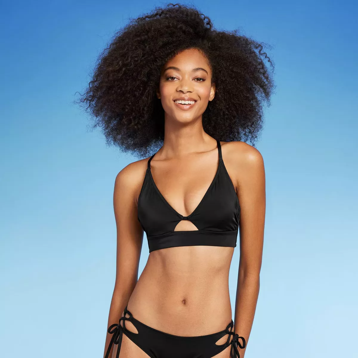 Julles Bikini Top in Black curated on LTK