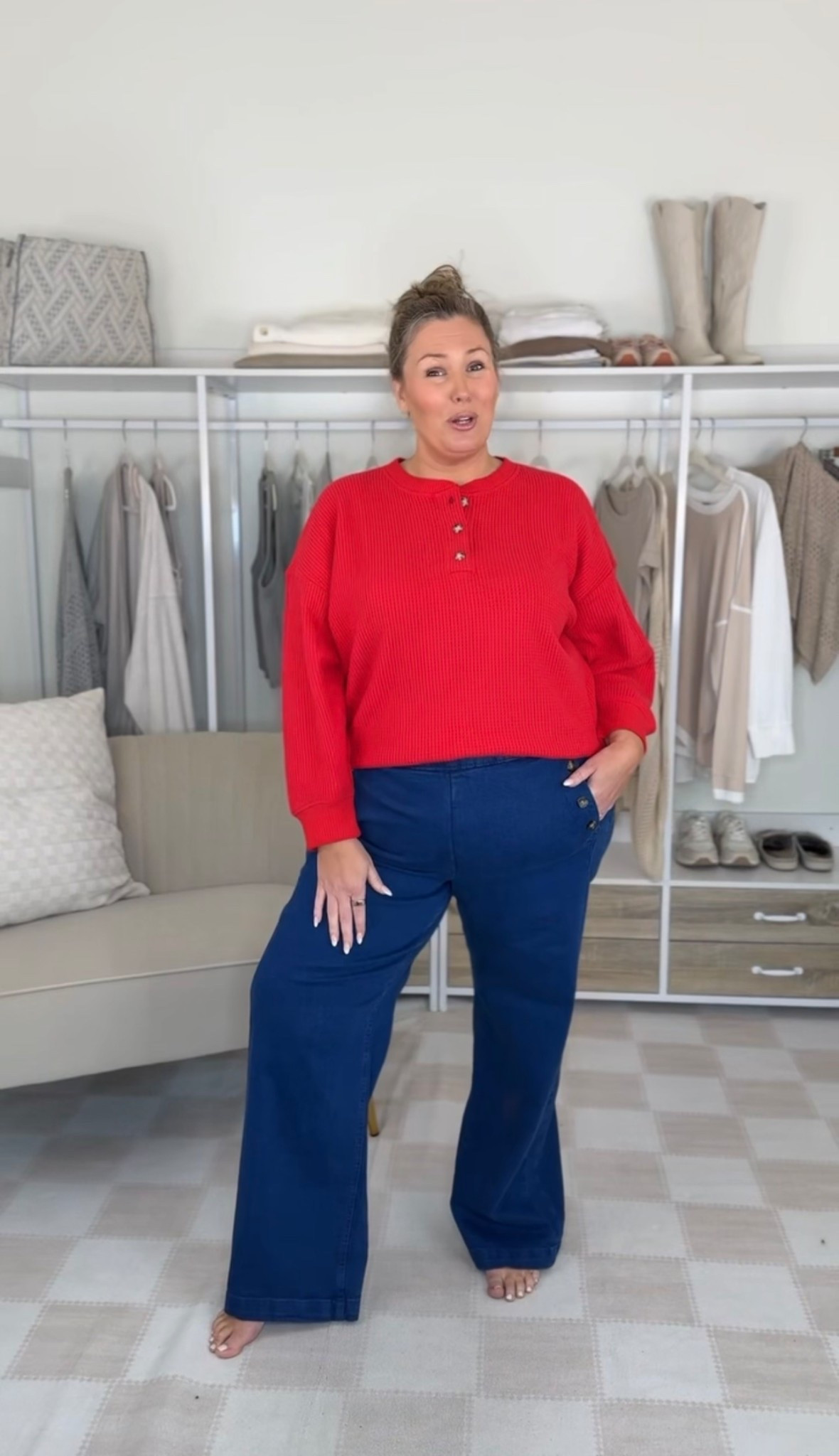 Wearing a 2X in the top and 2X in the pants, they do run a little generous!

Plus size fashion, fall fashion, ootd, everyday outfit, midsize fashion 

#LTKOver40 #LTKPlusSize #LTKMidsize