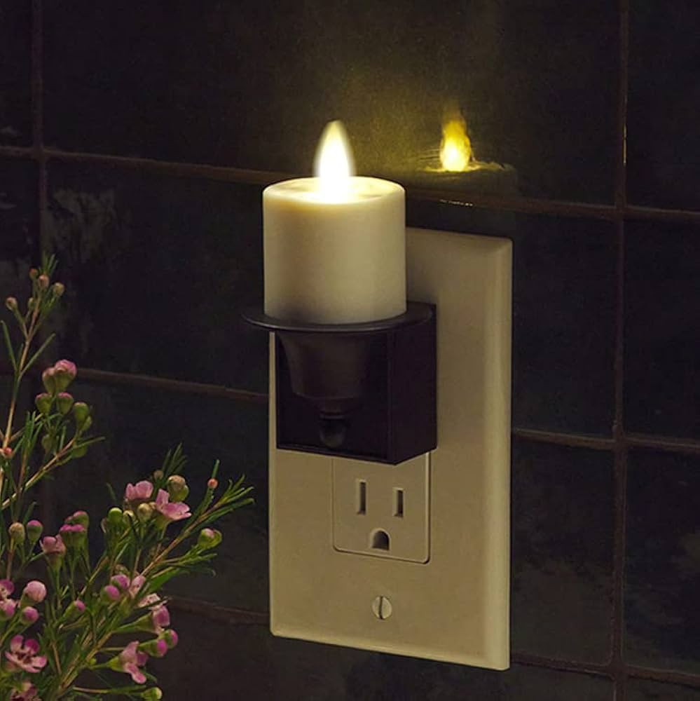 Luminara Flameless Candle Nightlight - Patented Flickering Real-Flame Effect Technology Mimics Re... | Amazon (US)