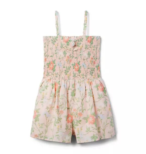 Floral Smocked Romper | Janie and Jack