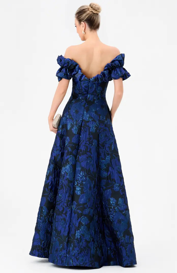 Bariano Maliyah Off Shoulder Gown | Nordstrom | Nordstrom