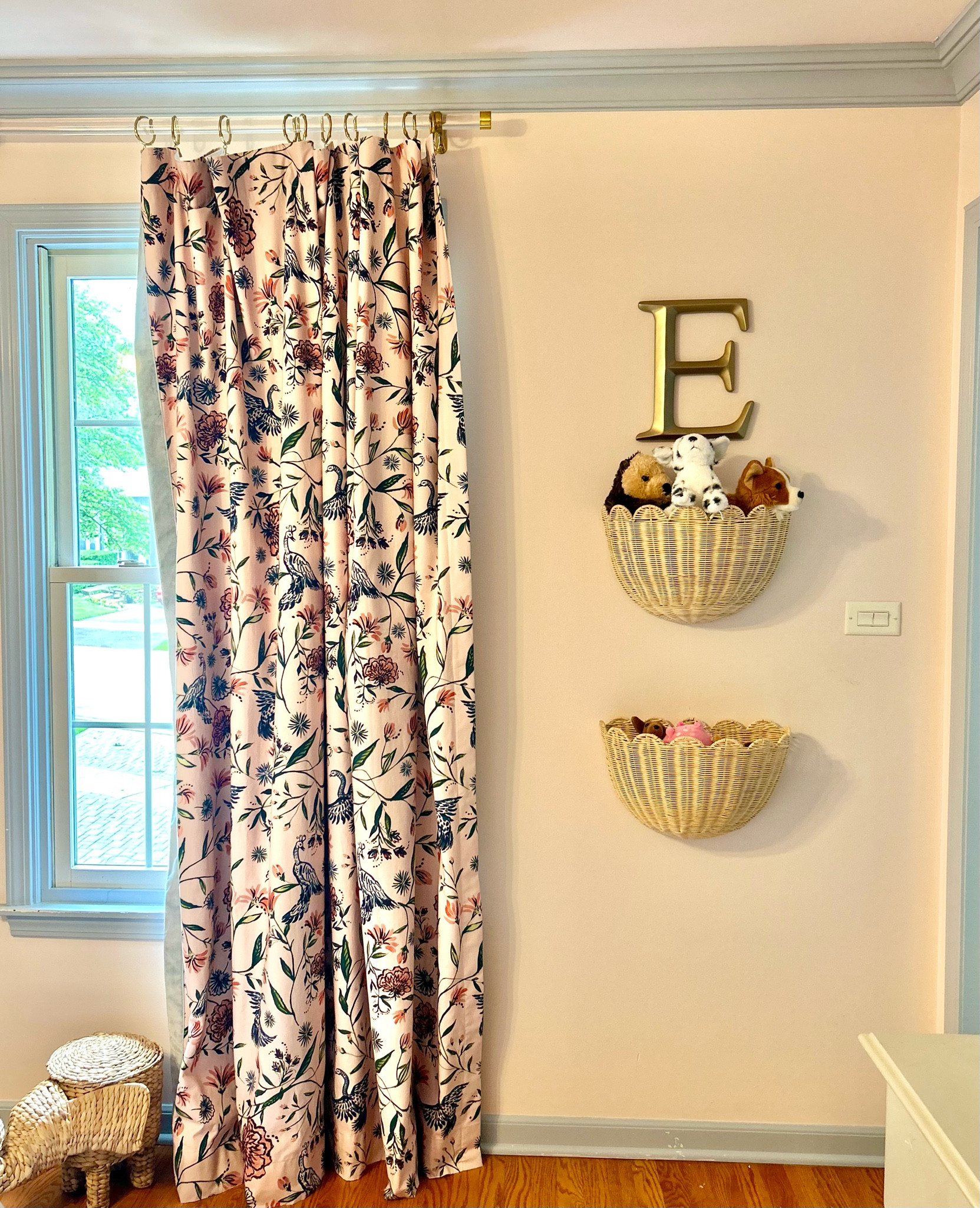 Scallops for stuffies 💗

Scalloped woven baskets, girls bedroom window treatments 

#LTKFamily #LTKHome #LTKKids