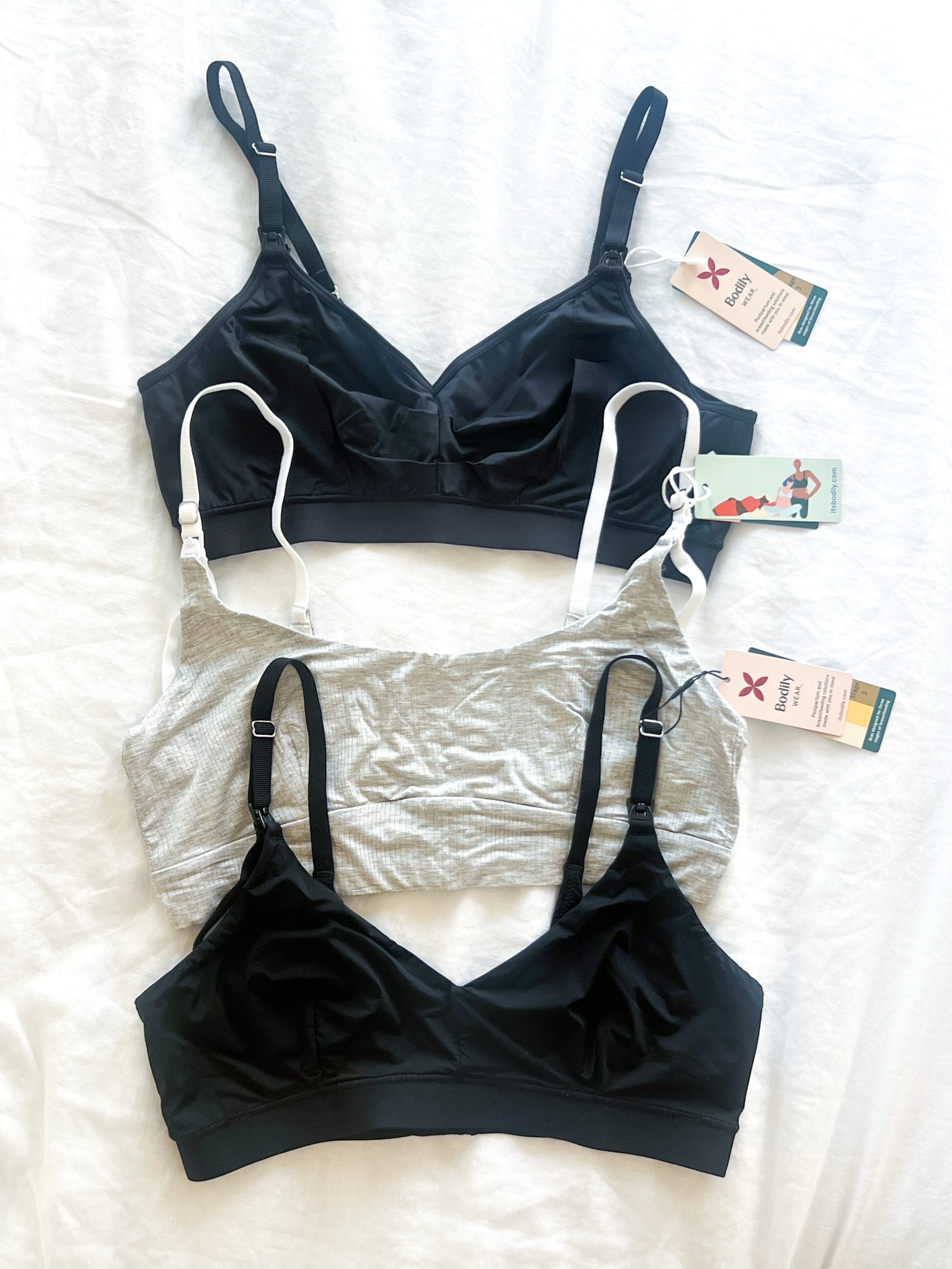 Prepping for breastfeeding and these are hands down my favorite nursing bras’ 

#LTKStyleTip #LTKBump #LTKBaby