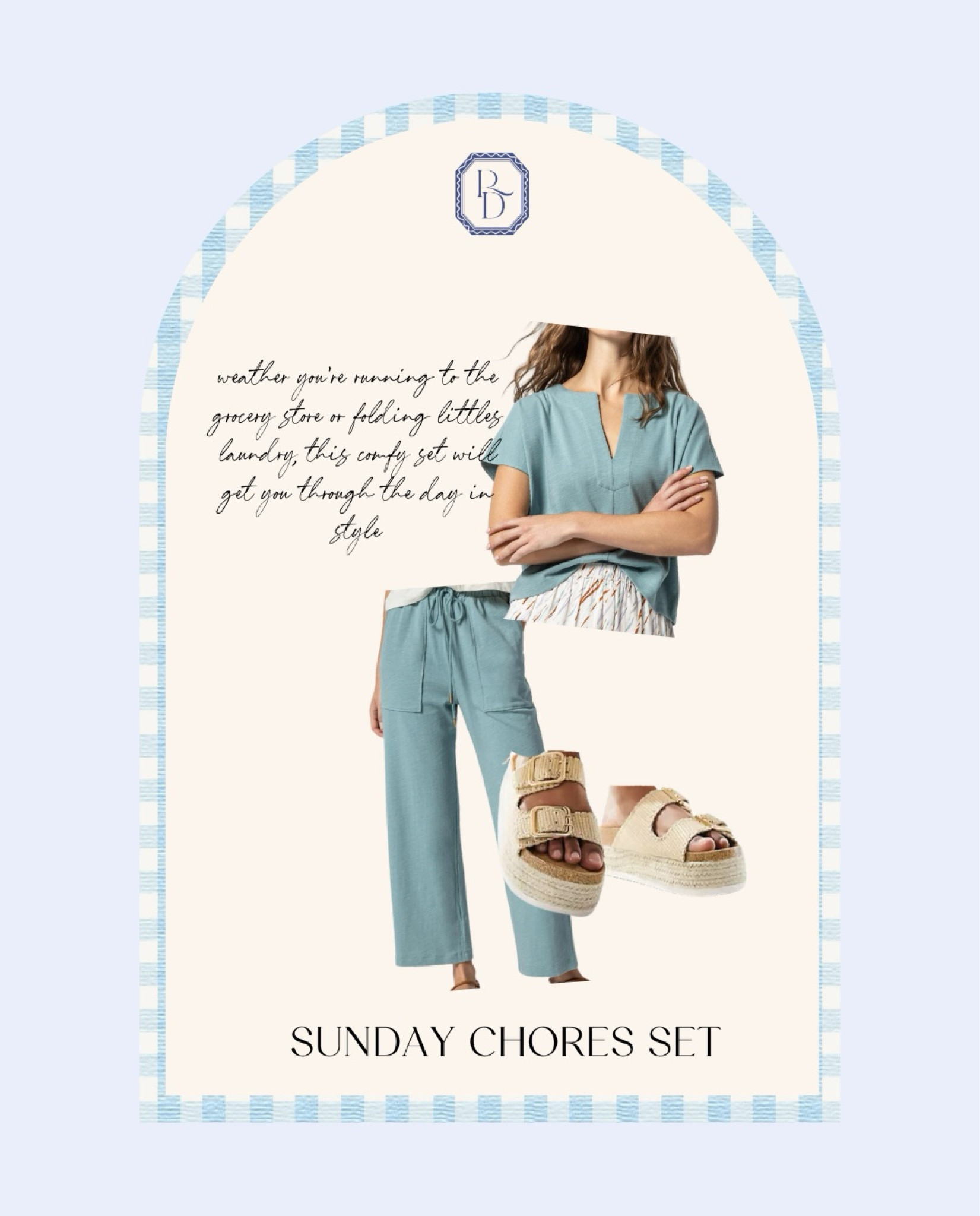 Laundry and meal prep in casual comfy style. Love this cozy set to round out the weekend in. 

Summer dress, vacation outfit, swim, home decor, classic style, preppy style, tuckernuck, Boden, Anthropologie, lake pajamas, striped dress, plaid dress, stripes, plaid, summer style, loeffler Randall, travel outfit, sandals 

#LTKShoeCrush #LTKStyleTip