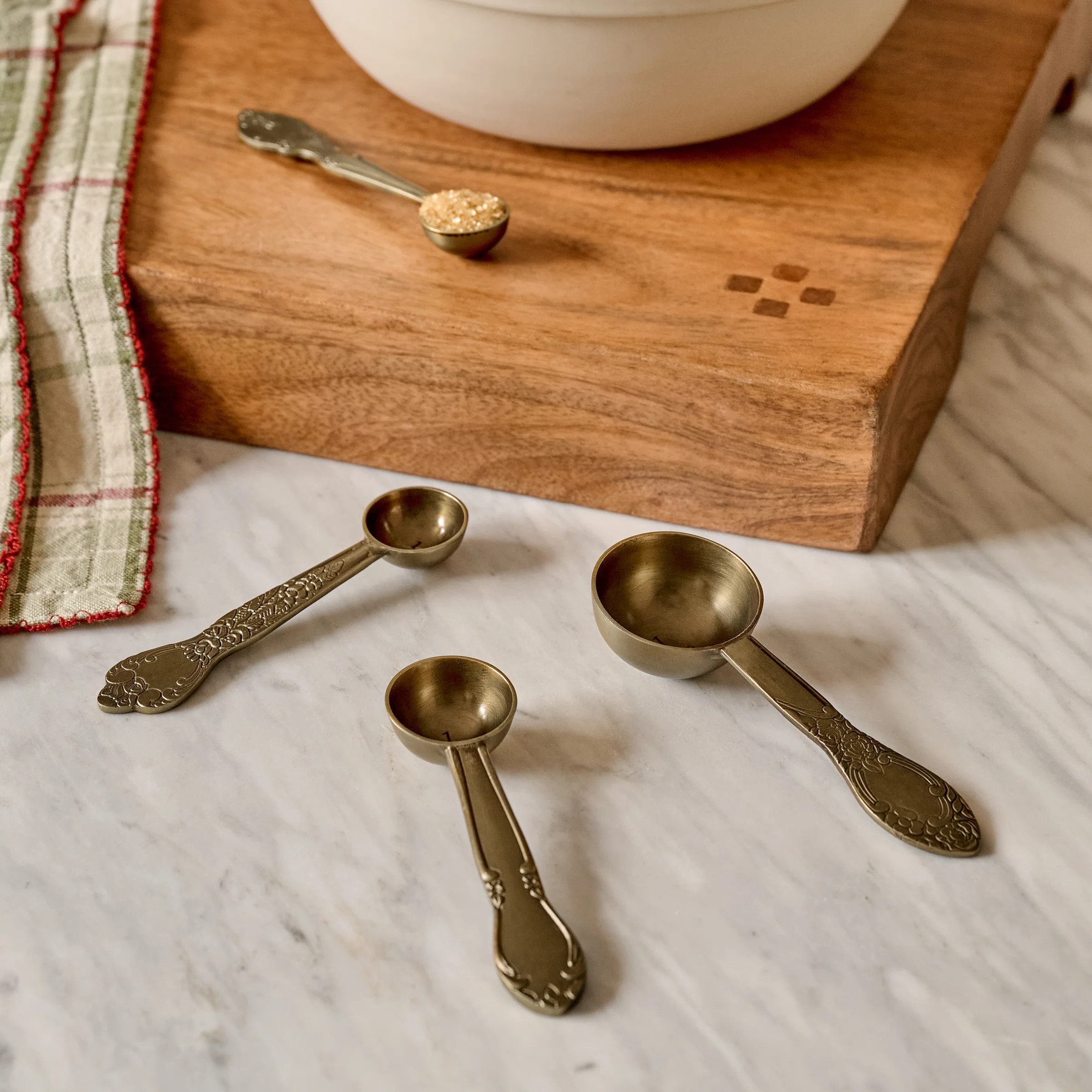 Antique Brass Measuring Spoons | Magnolia