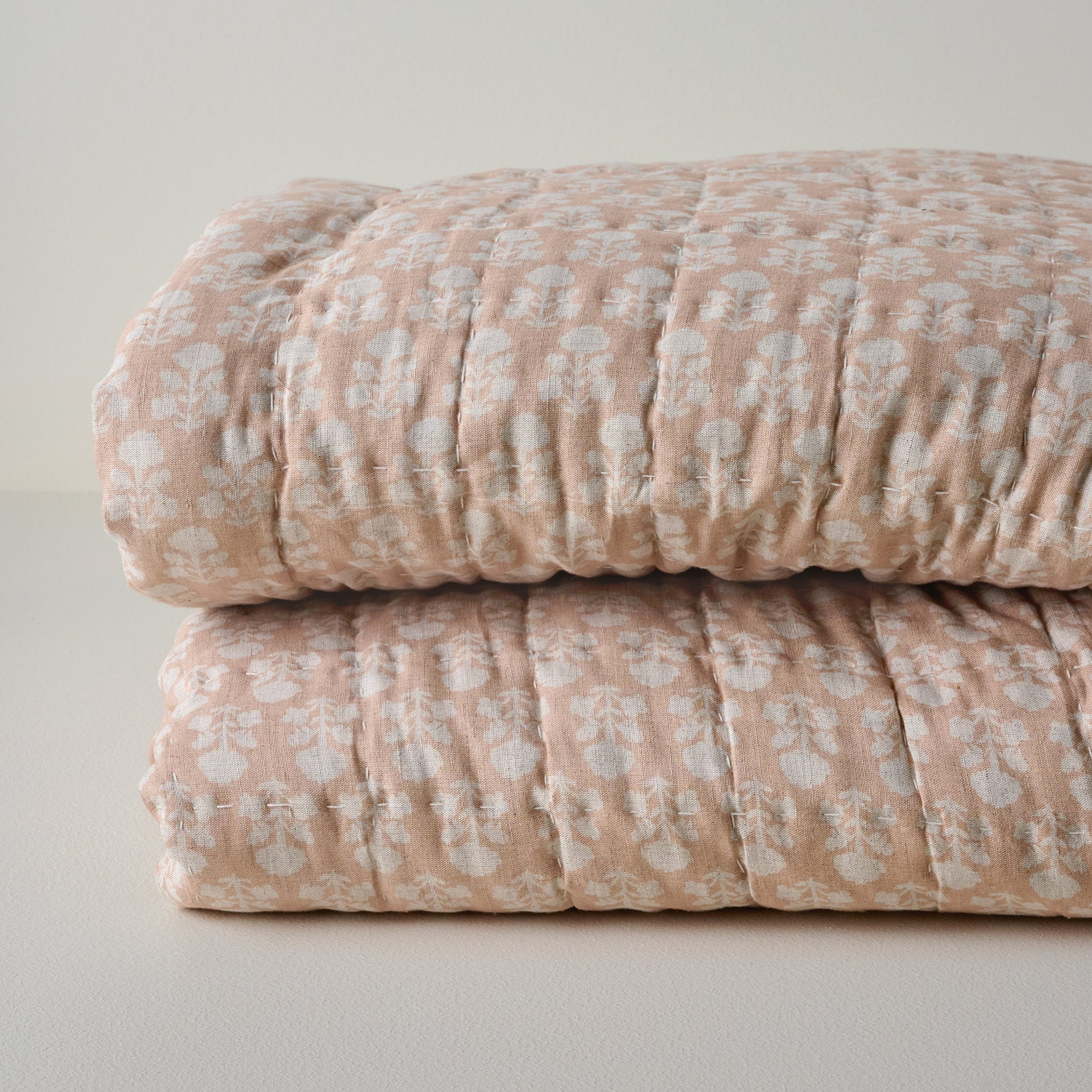 Ellie Block Print Quilt | Magnolia