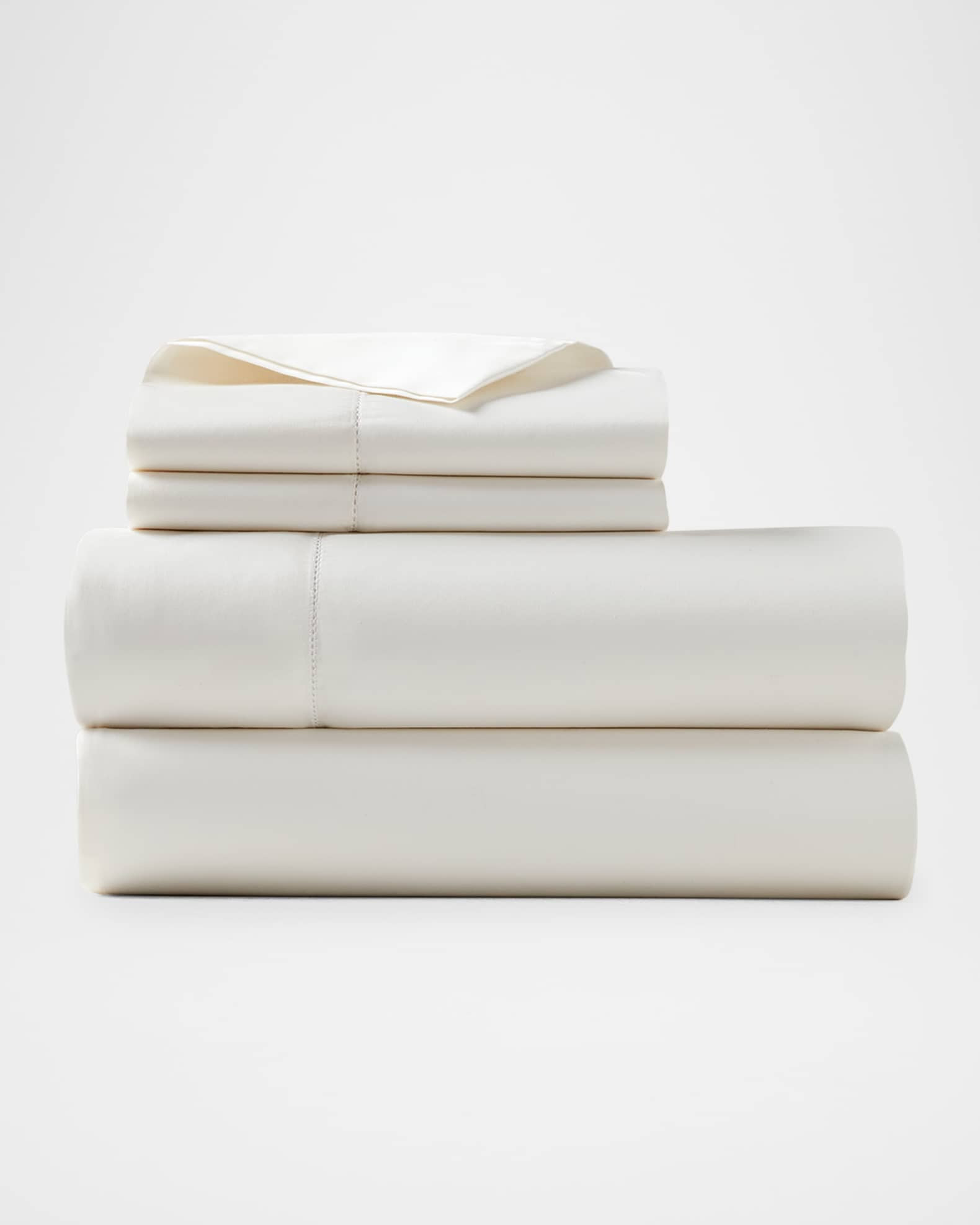 Organic Sateen Fitted Sheet | Neiman Marcus