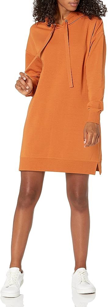 Women's Iona Long-Sleeve Hooded Mini Sweatshirt Dress | Amazon (US)
