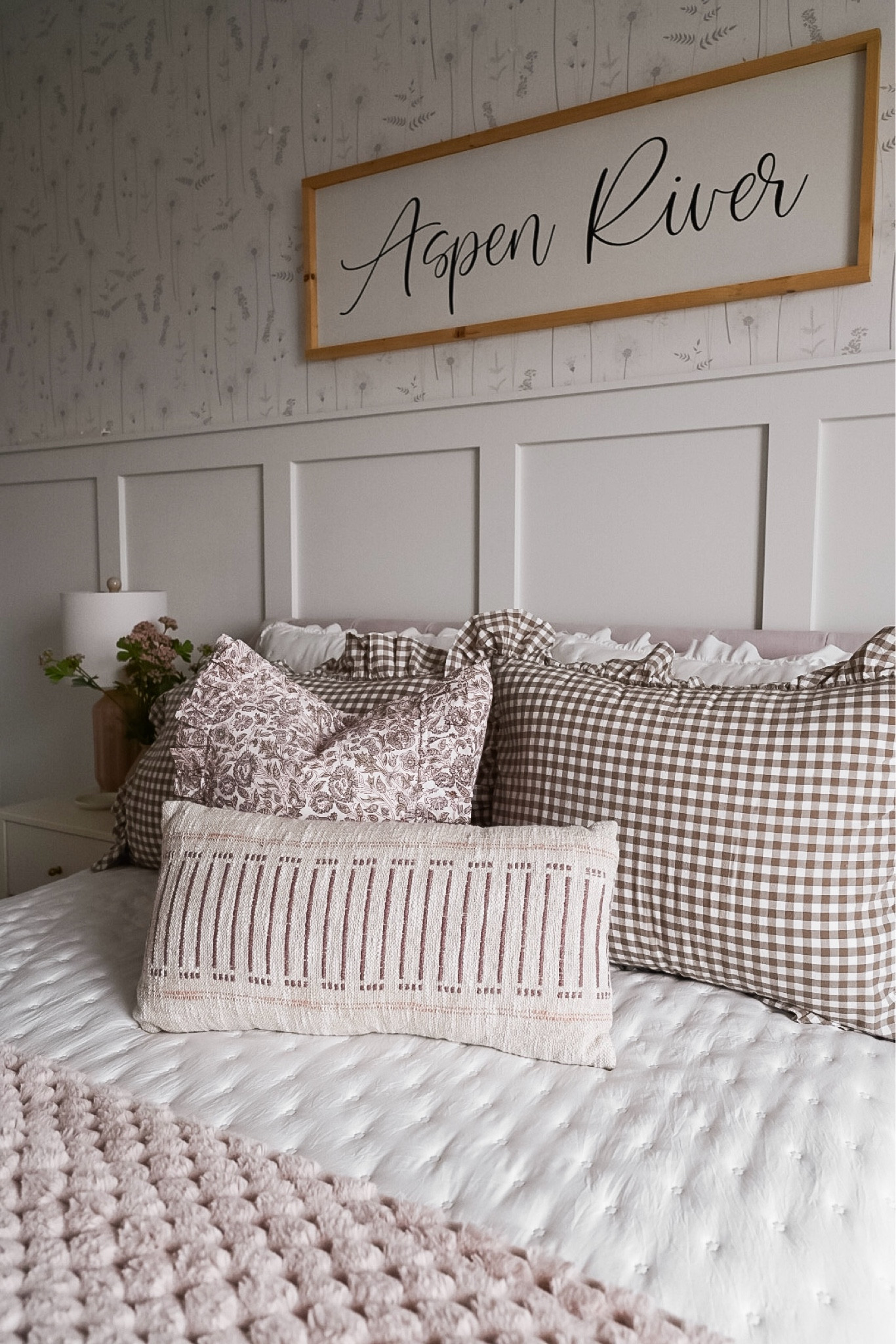 I am loving this new bedding for Aspen's room refresh!

Home  Home decor  Home favorites  Home finds  Bedding  Pillow  Throw pillow  Pink  Personalized sign  Kids room

#LTKhome #LTKSeasonal #LTKkids