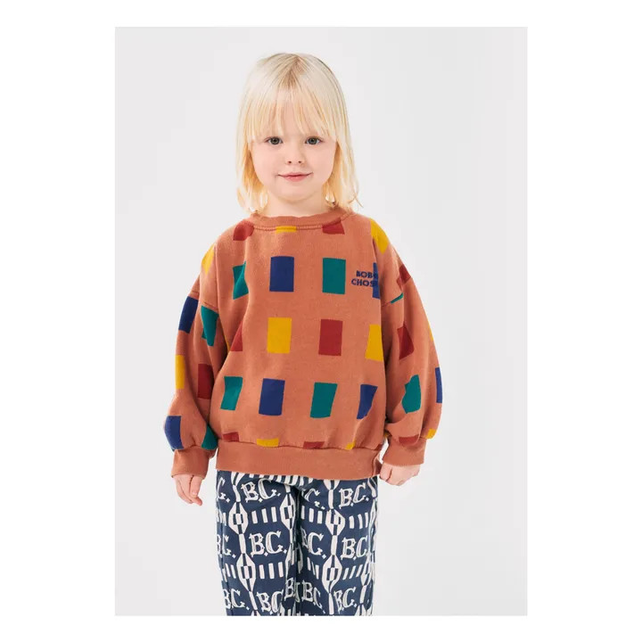 Color Game sweatshirt | Caramel | Smallable