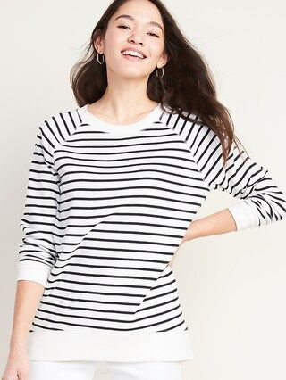 Boyfriend French Terry Tunic Sweatshirt for Women | Old Navy | Old Navy (US)