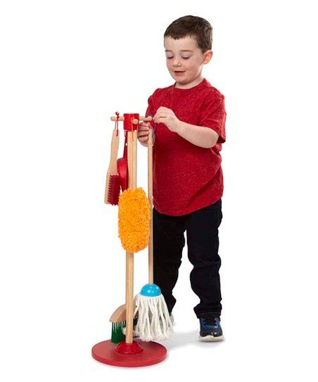 Let's Play House! Dust, Sweep & Mop Set | Zulily