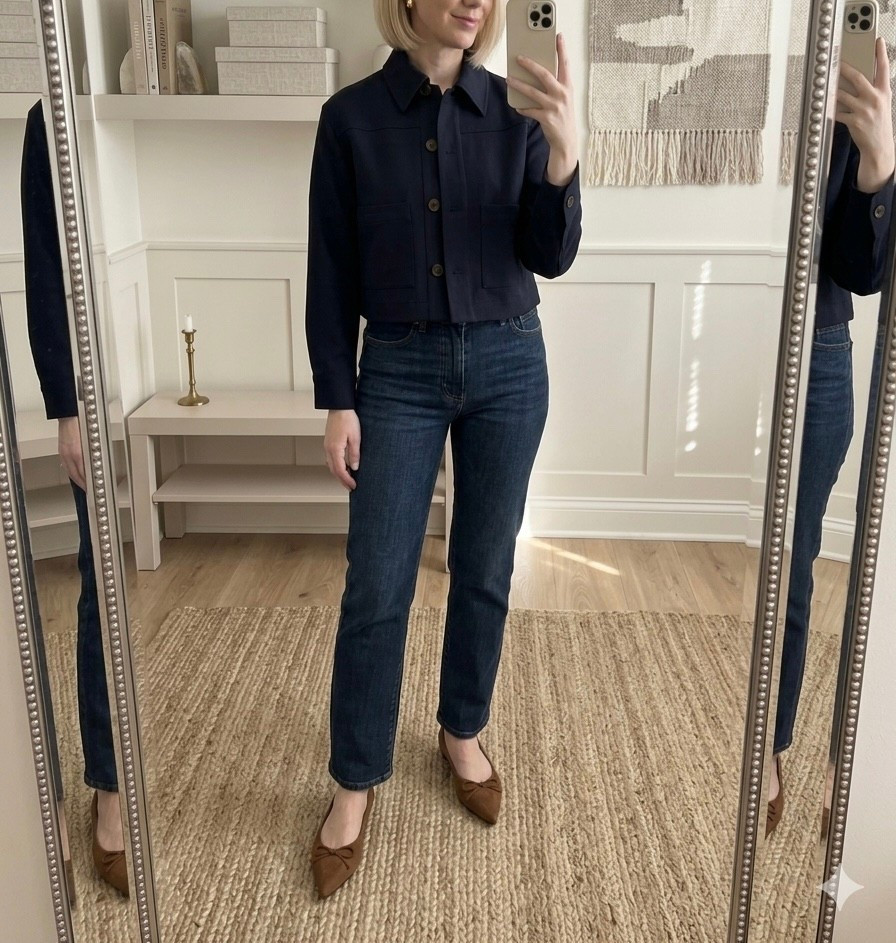 Everyday elevated! This jacket is so comfortable and easy to style 