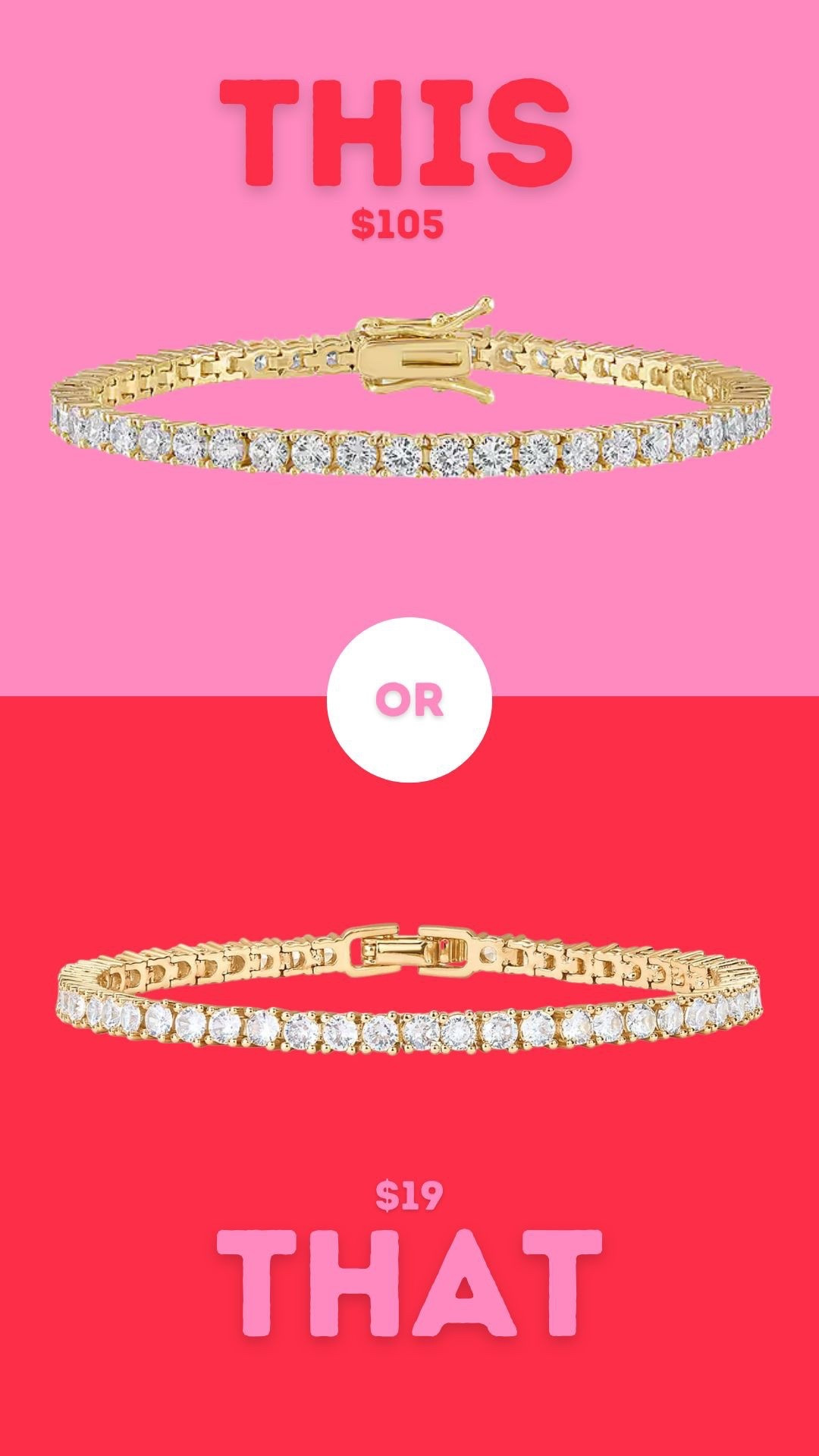 this or that tennis bracelet… 

#LTKFindsUnder50 #LTKStyleTip
