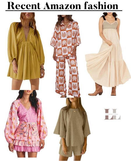 Recent Amazon fashion finds, summer style, summer dress, matching sets, designer inspired, travel, vacation outfits 

#LTKfindsunder100 #LTKfindsunder50 #LTKstyletip