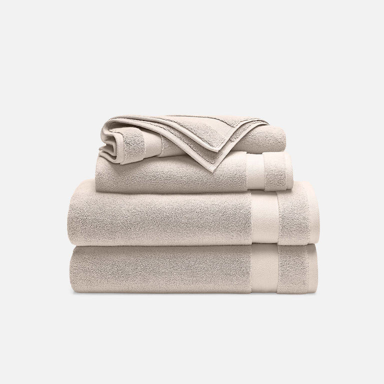 Super-Plush Turkish Cotton Bath Towel Bundle | Brooklinen