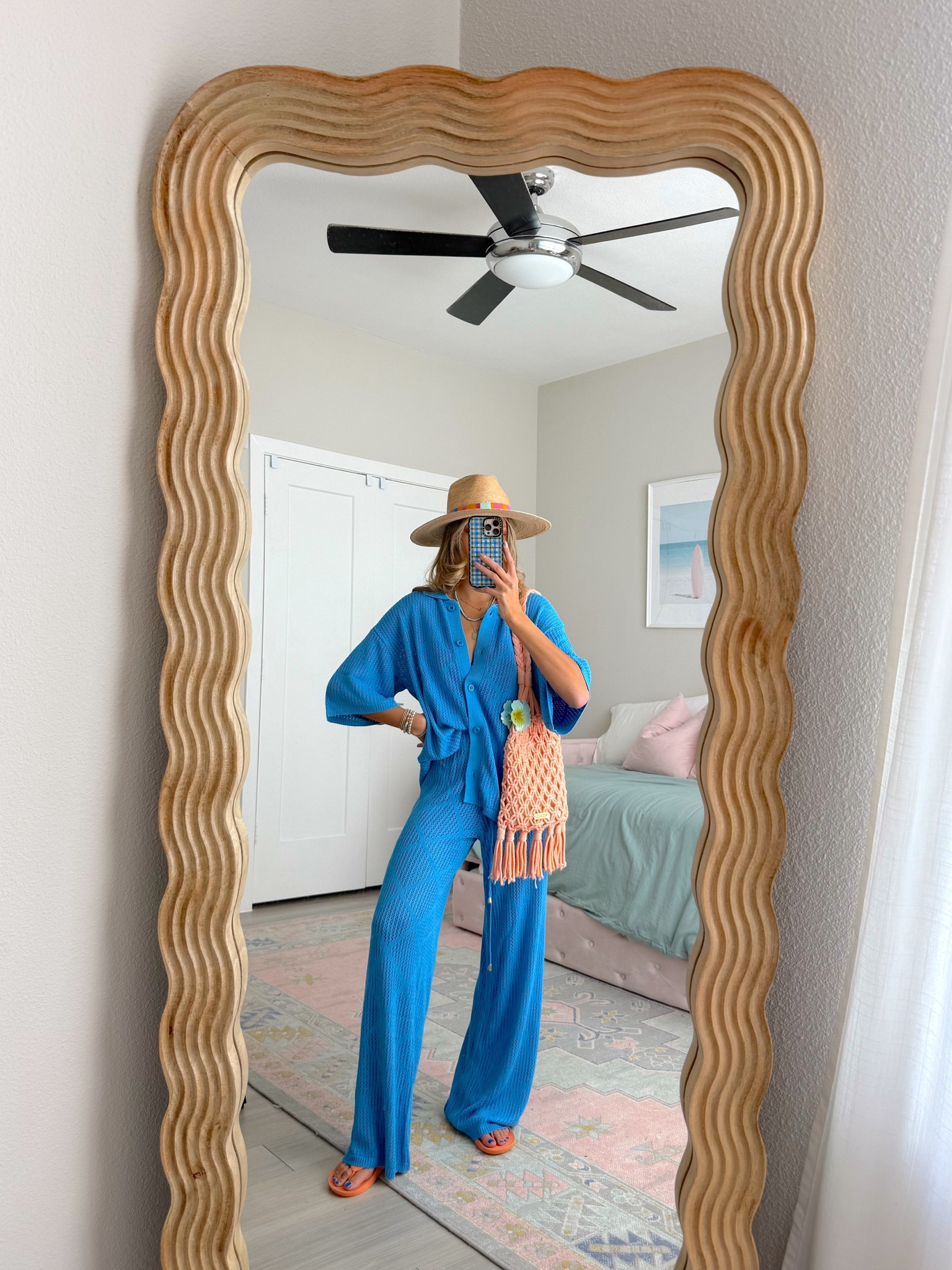 the cutest spring break vacation outfit / cruise outfit from fortunate one. wearing an XS. use code FOMCKENZIE for 10% off 🩷