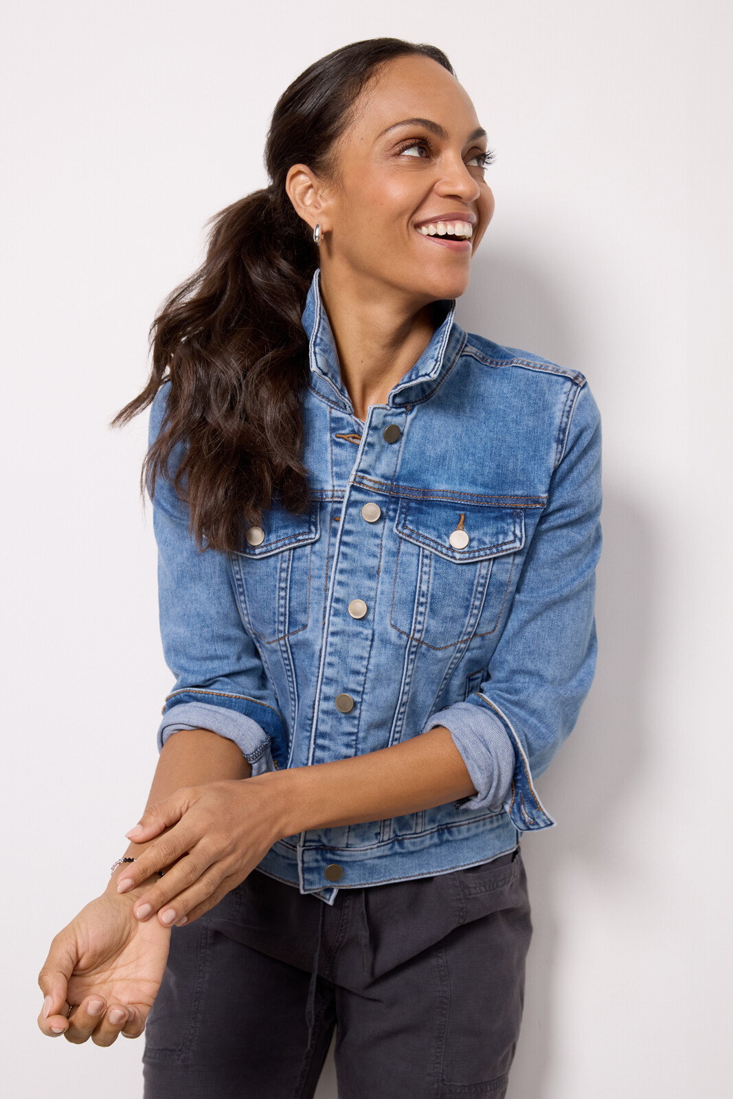 Julia Denim Jacket | Evereve