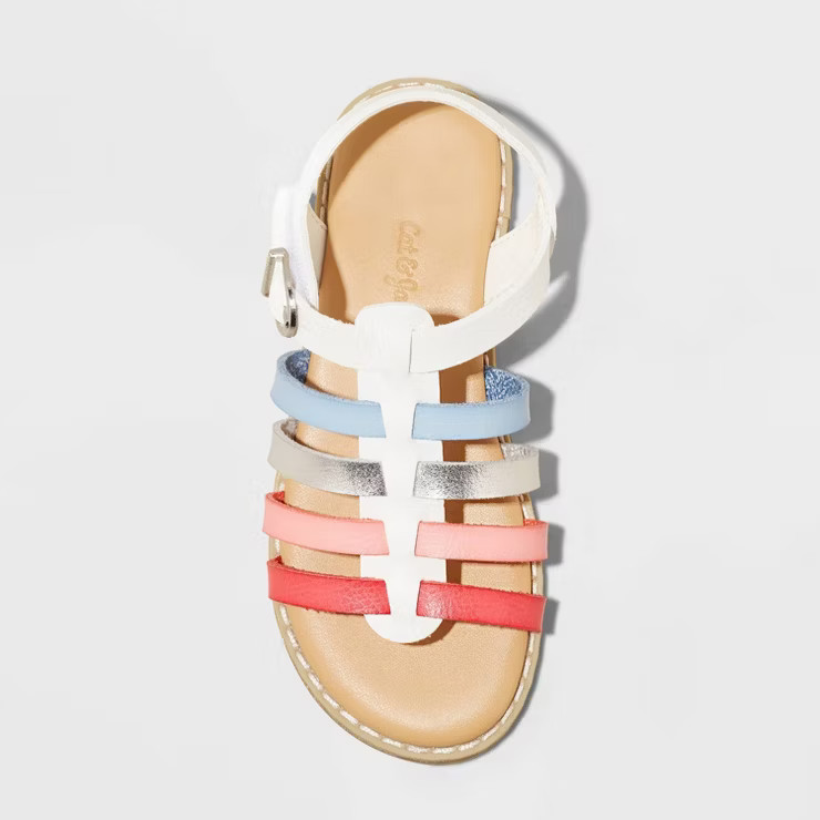 Toddler Girls' Shanel Colorblock Fisherman Sandals - Cat & Jack™ | Target