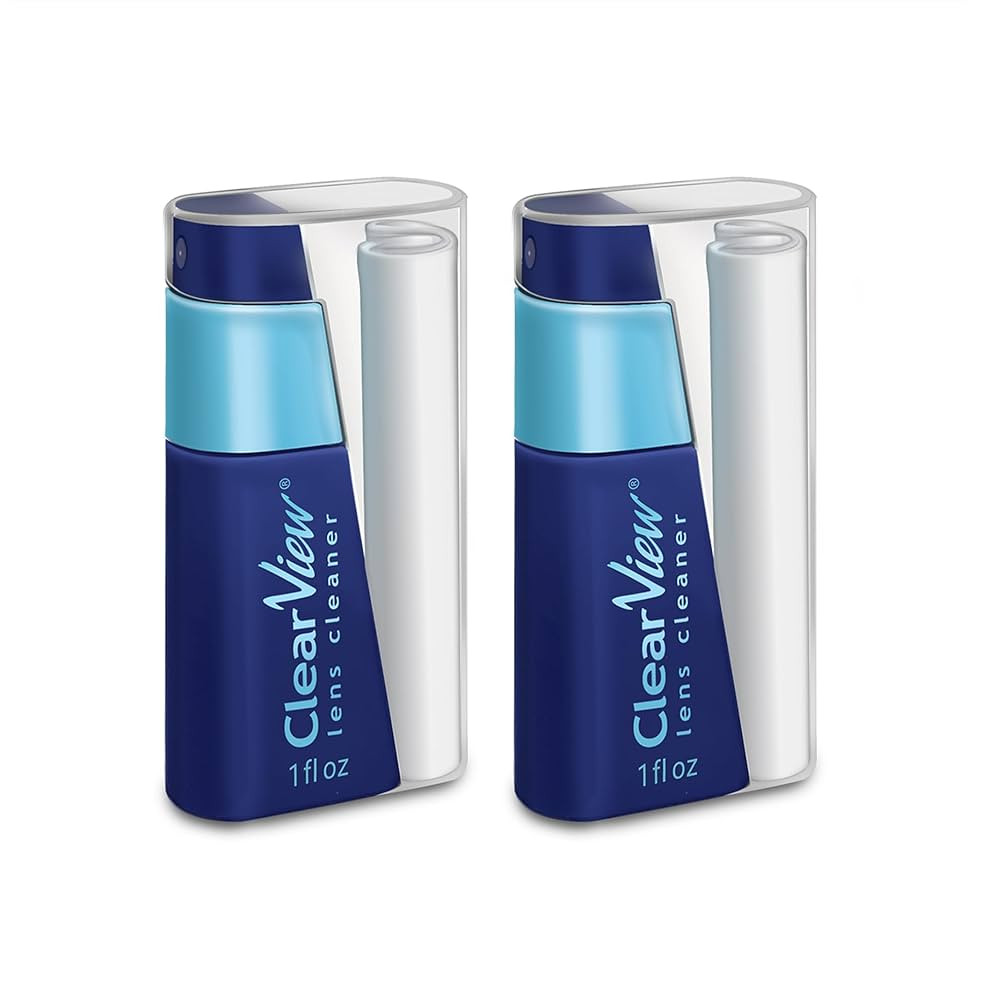 Portable Lens Cleaner Kit – Travel Size with Premium Cleaning Solution, Refillable Spray + Micr... | Amazon (US)