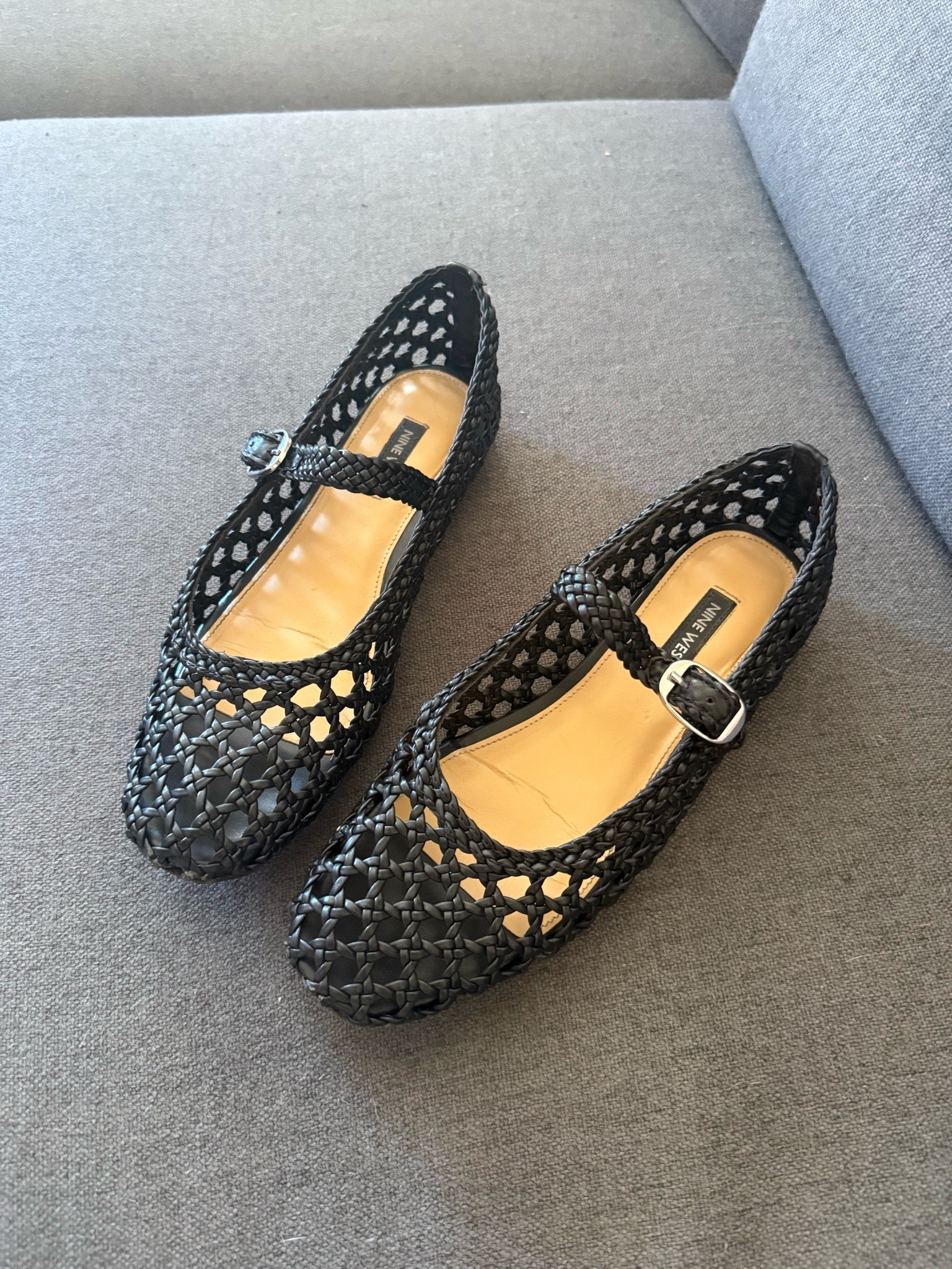 These Mary Jane Flats are my new obsession. I wore them right out of the box for a long day of rehearsals and performing around the city with zero break-in time or blisters, and my feet weren’t hurting at the end of the day. I’ve won them multiple days since with no issues! Wearing my usual size 8. 

Braided flats, woven flats, mary jane flats, summer shoes, city shoes