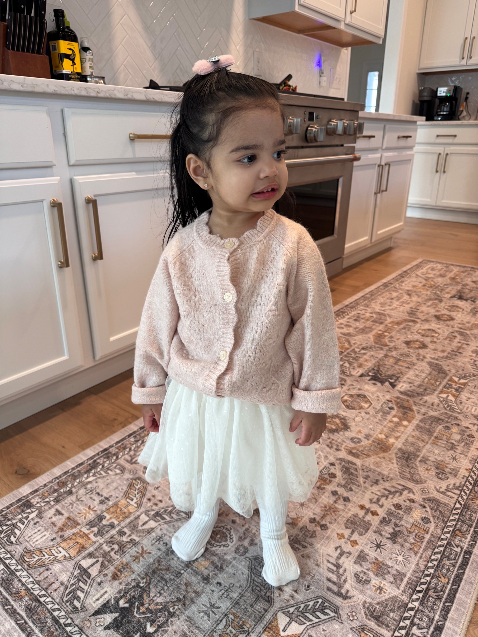 The cutest toddler outfit for photos💗 Baby girl is wearing size 2T in both cardigan and tulle skirt 

hm fashion
hm toddler girl
hm toddler cardigan
toddler tulle skirt
toddler clothing
affordable toddler fashion
toddler girl fashion
toddler girl outfit inspo

#LTKFindsUnder50 #LTKKids