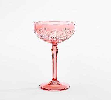 Antique Cut Coupe Glasses - Set of 4 | Pottery Barn (US)