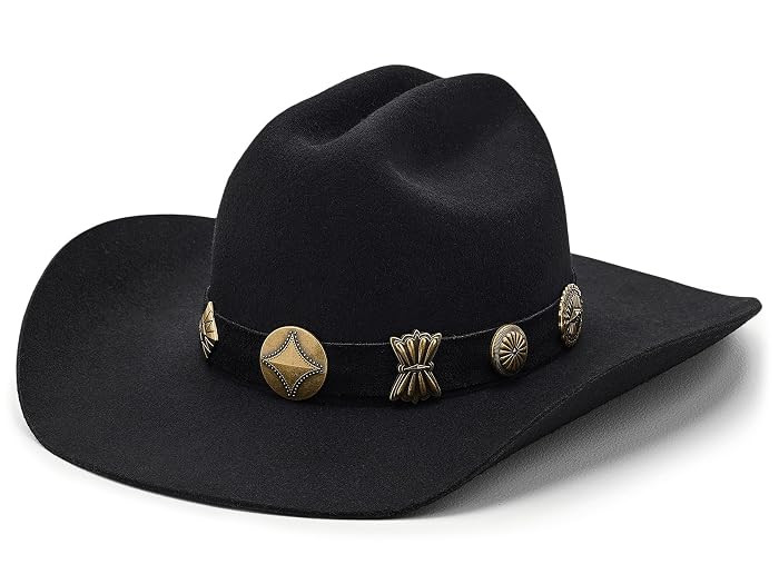 Lack of Color Duke Cowboy Traditional Hats Black: MD (57cm) | Zappos.com
