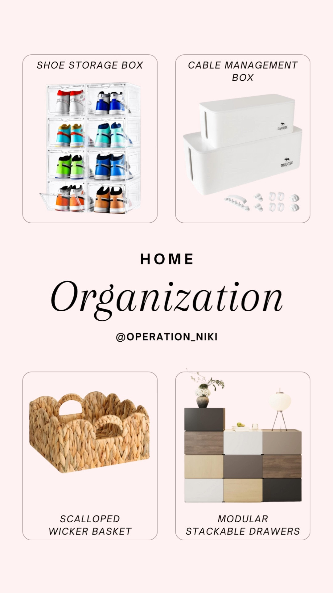 Amazon is a treasure trove for home organization finds that blend functionality with style! From stackable storage bins to sleek drawer organizers, there are countless options to help declutter and streamline every room in your house. 

#AmazonFinds #HomeOrganization #DeclutterYourSpace

#LTKHome #LTKFindsUnder50 #LTKFindsUnder100