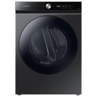 Samsung Bespoke 7.6 cu. ft. Ultra-Capacity Vented Smart Electric Dryer in Brushed Black with Supe... | The Home Depot