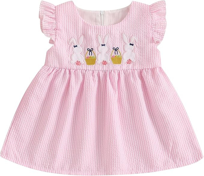 Toddler Baby Girl Birthday Dress Silly Goose Birthday Outfit A Line Party Princess Dresses Kids S... | Amazon (US)