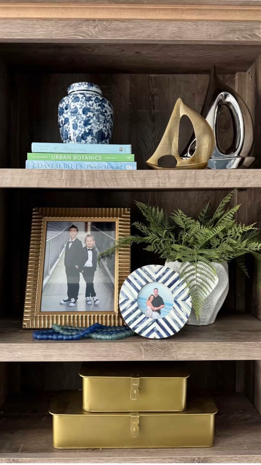 My favorite affordable finds for shelf styling. Book shelf decor.