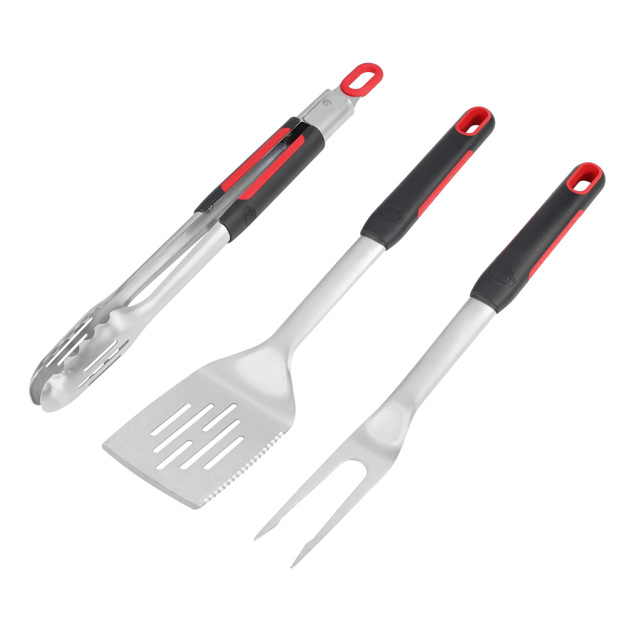 Expert Grill Soft Grip 3 Piece Barbecue Grill Tool Set - Walmart.com | Walmart (US)