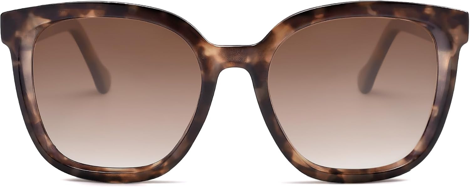 SOJOS Trendy Polarized Sunglasses for Women Classic Retro Square Womens Shade Sunnies SJ2333 | Amazon (US)