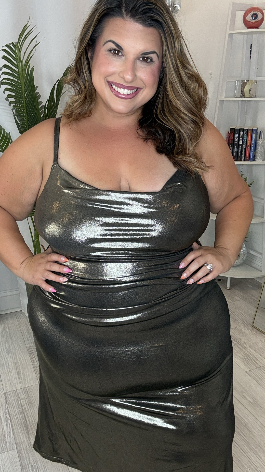 Wearing the 3x in this shapewear dress that comes in several colors - code JSS15 and JSS20 saves you $$$ depending on how much you spend 😘😘

#LTKootd #LTKOver40 #LTKPlusSize