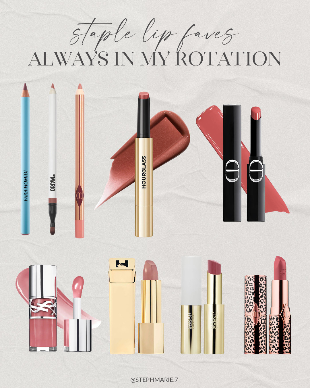 My staple lip favorites that I always keep in my rotation! From lip liners to oils and lipsticks, these are my top favorites! 

 #LTKSeasonal #LTKOver40 #LTKBeauty