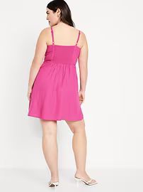 Fit & Flare Cami Mini Dress | Old Navy (US)