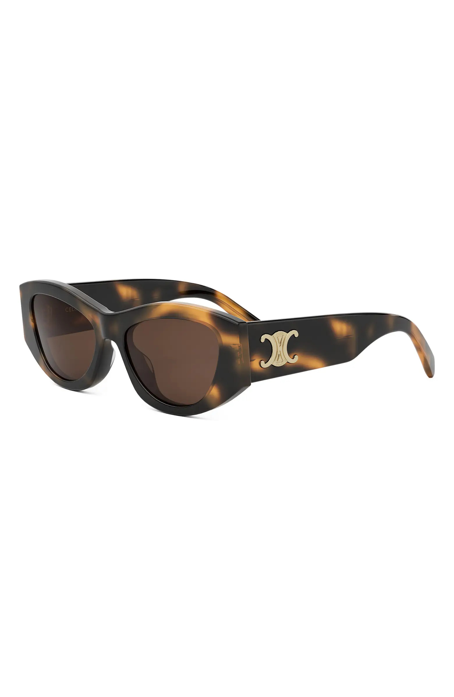 Triomphe 55mm Rectangular Sunglasses | Nordstrom