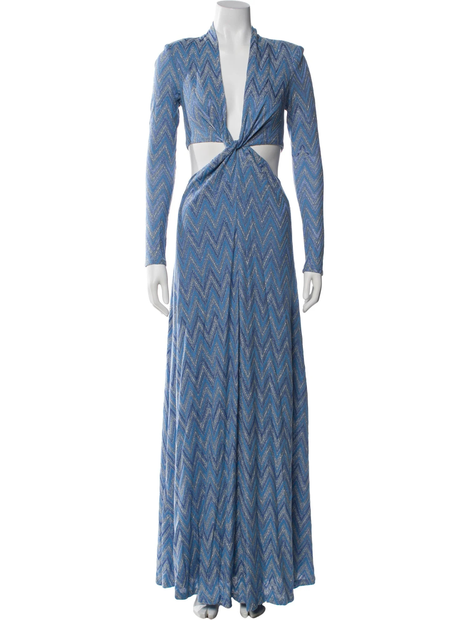 Ramy Brook Paisley Print Long Dress w/ Tags - Blue Dresses, Clothing - WYK115615 | The RealReal | The RealReal