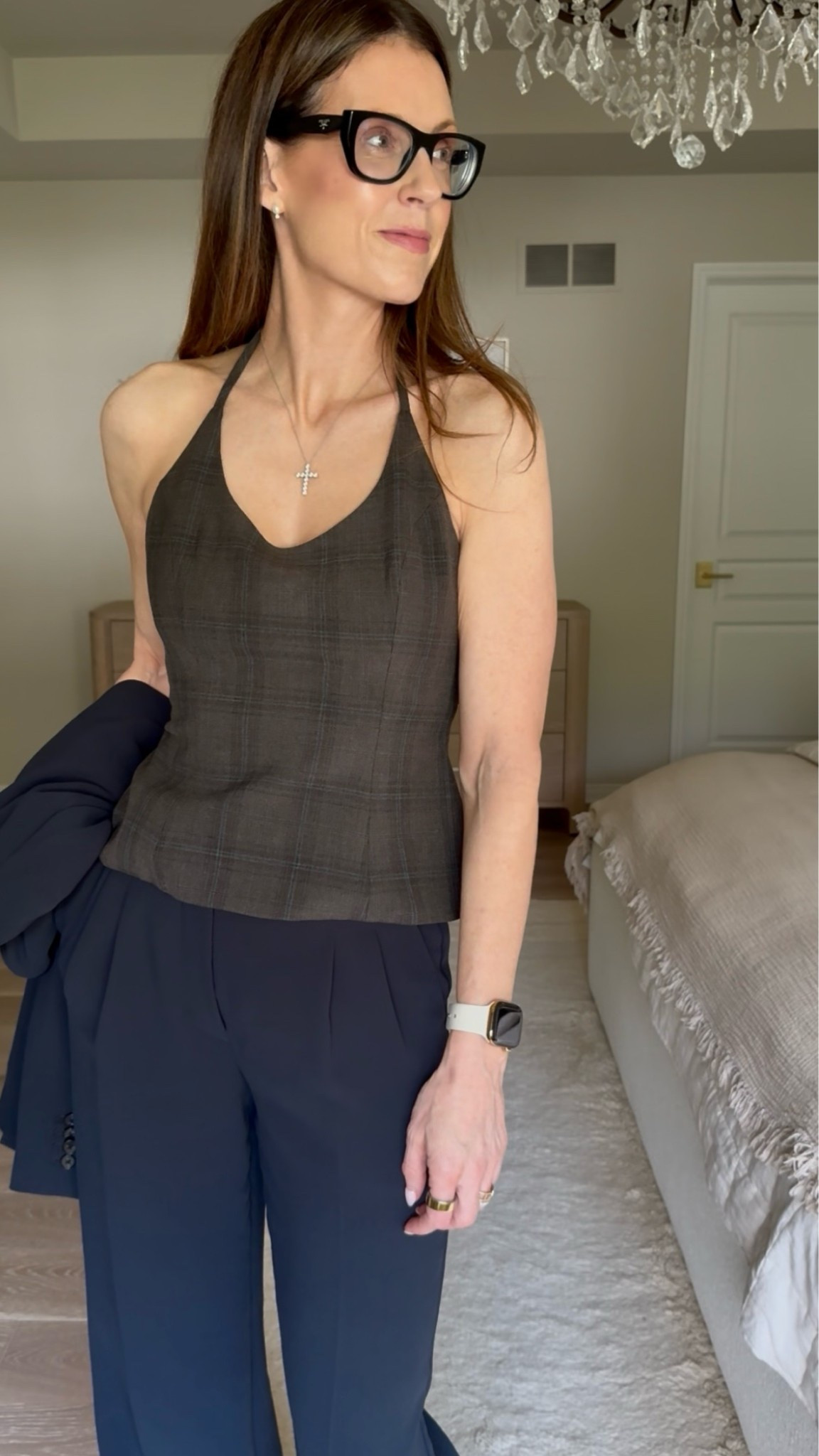 This halter is flattering and the plaid print is so on trend for Fall. 

@Aritzia

#LTKgrwm #LTKootd #LTKSeasonal