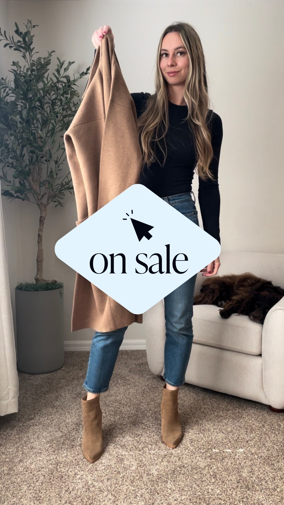 The @Gap version of my favorite Coatigan is on sale in Navy! 