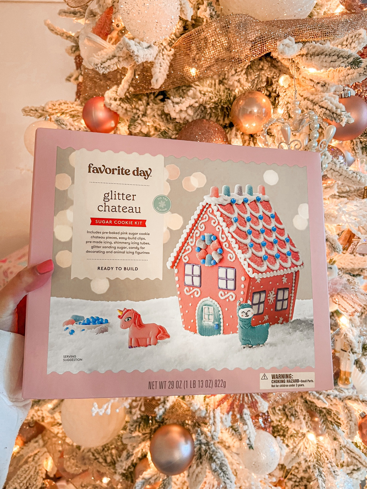 The cutest pink gingerbread house 💖🎄

#LTKSeasonal #LTKHoliday #LTKGiftGuide