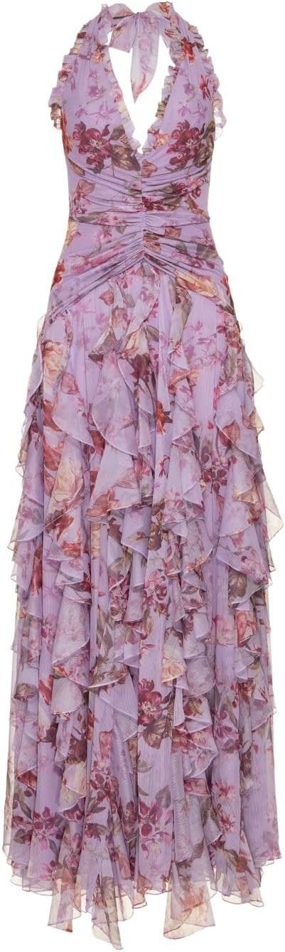 Amazon.com: PATBO, Floral Haze Stretch Tulle Maxi Dress : Luxury Stores | Amazon (US)