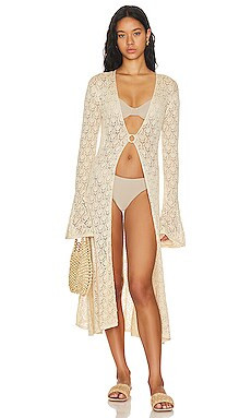 CAROLINE CONSTAS Amelie Coverup in White from Revolve.com | Revolve Clothing (Global)