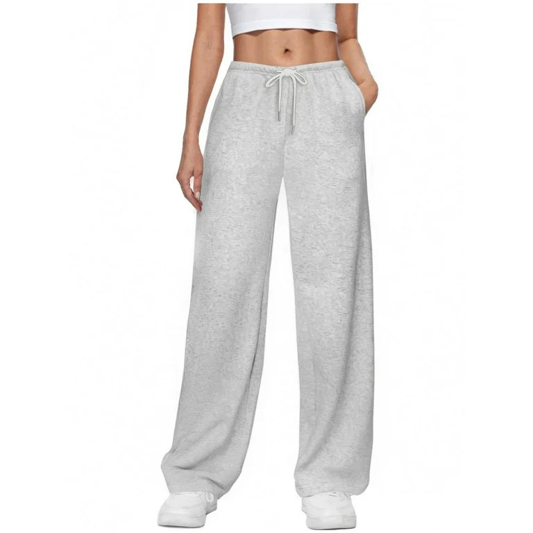VBVC No Boundaries Women's Plus Size Drawstring Sweatpants,Ladies Lightweigh Jogger With Pockets,... | Walmart (US)