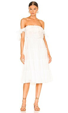MISA Los Angeles x REVOLVE Micaela Dress in White from Revolve.com | Revolve Clothing (Global)