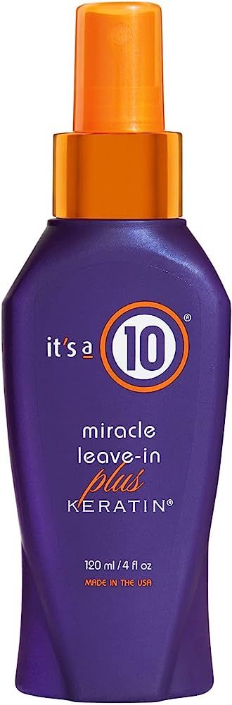 It's a 10 Haircare Miracle Leave-In Plus Keratin, 4 Fl. Oz (Pack of 1) | Amazon (US)