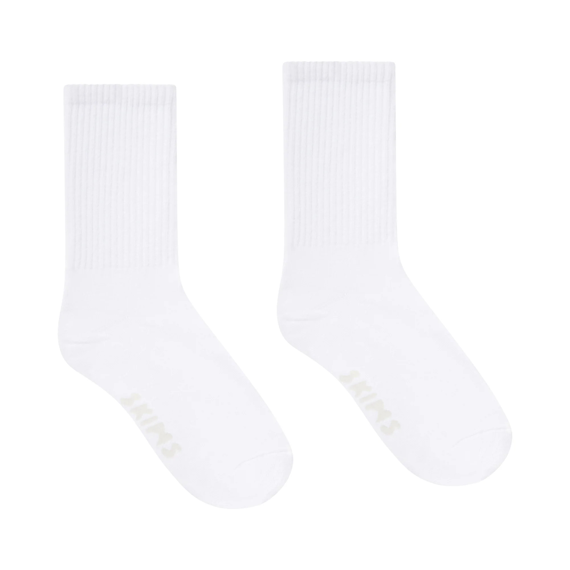 RIBBED CREW SOCK | SNOW | SKIMS (US)
