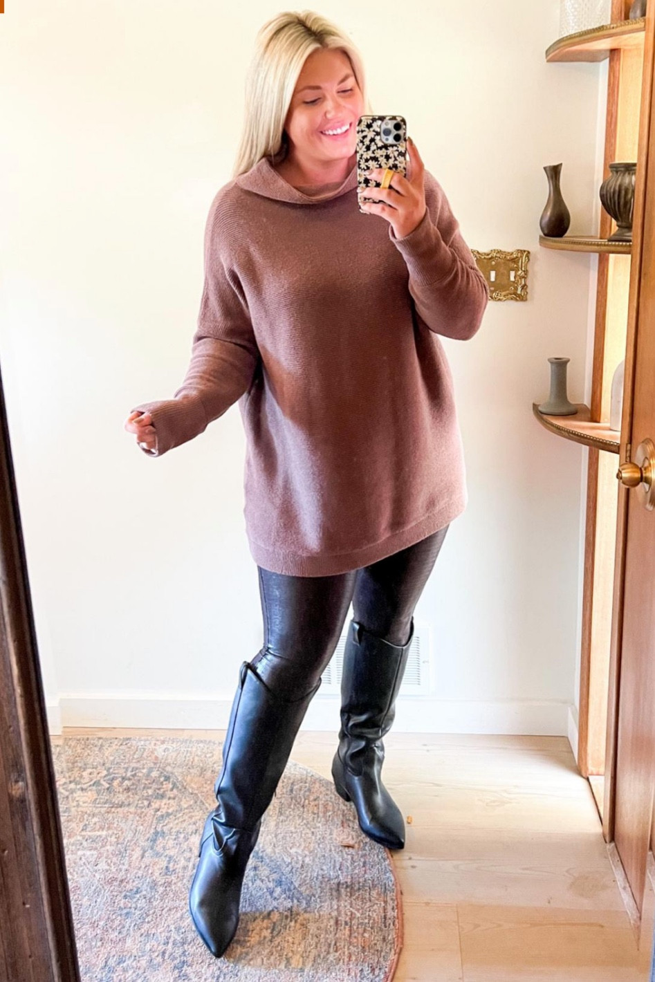 Tunic runs tts, I’m in a large. Perfect for leggings + jeans! 

#LTKxNSale #LTKstyletip #LTKunder100