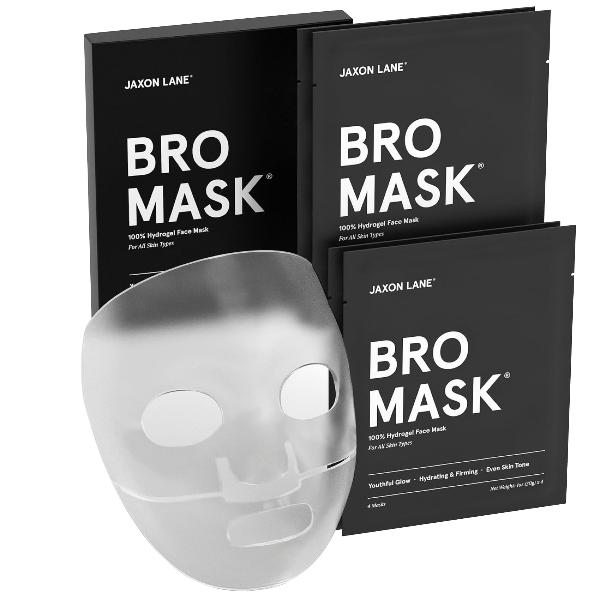 BRO MASK Korean Face Mask for Men: Premium Mens Face Mask Skin Care & Facial Anti Aging Sheet Mas... | Amazon (US)